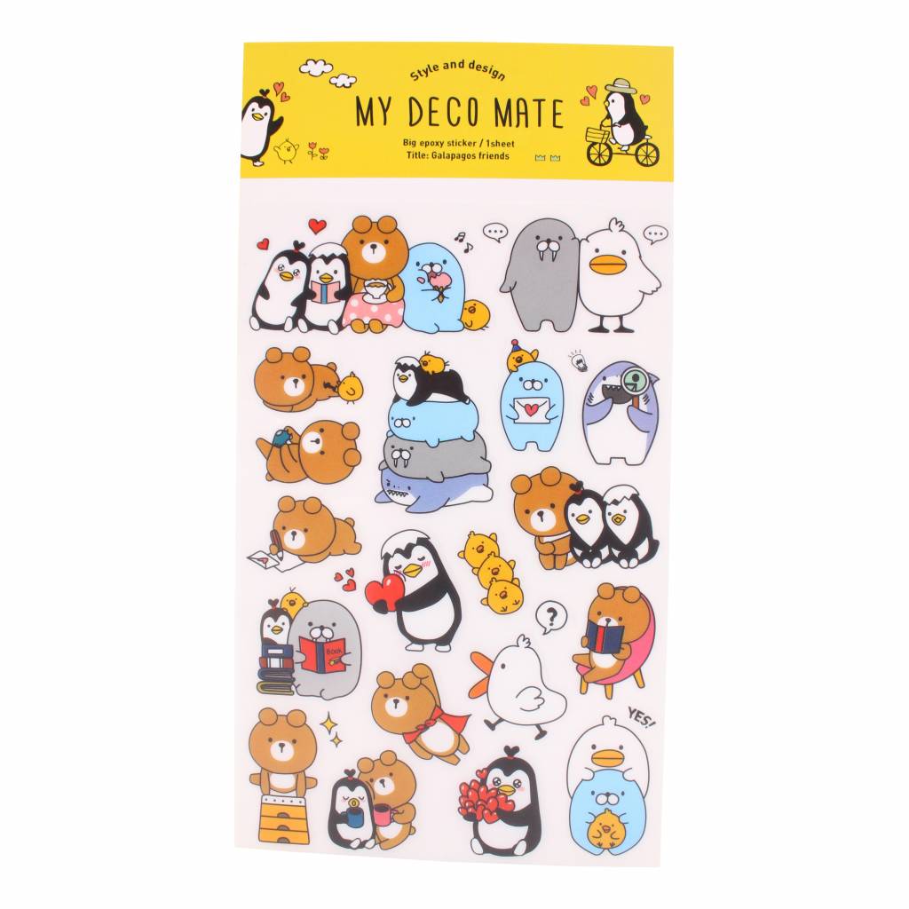 Stickers Galapagos Friends huismerk kopen in de aanbieding Stickers Galapagos Friends huismerk kopen in de aanbieding