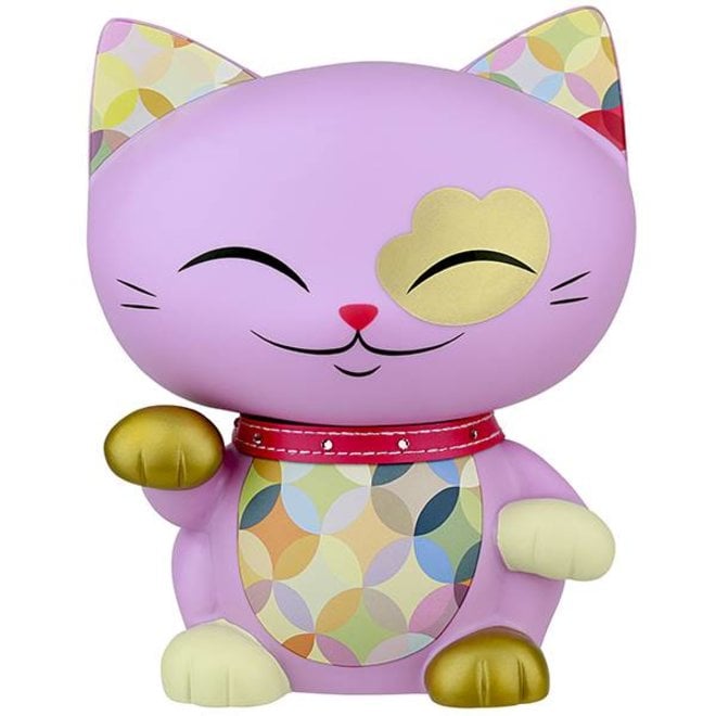 Mani the Lucky Cat (Maneki Neko) - Piggy bank with charm