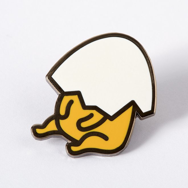 Punky Pins enamel Pin - Gudetama Nope