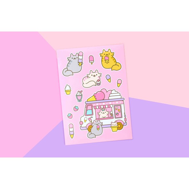 Stickervel - Ice Cream Cats