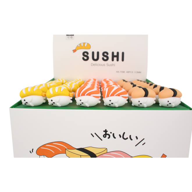 Sushi gel pen