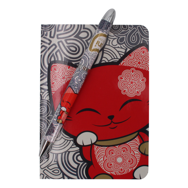 Mani the Lucky Cat  - Notebook small (various)