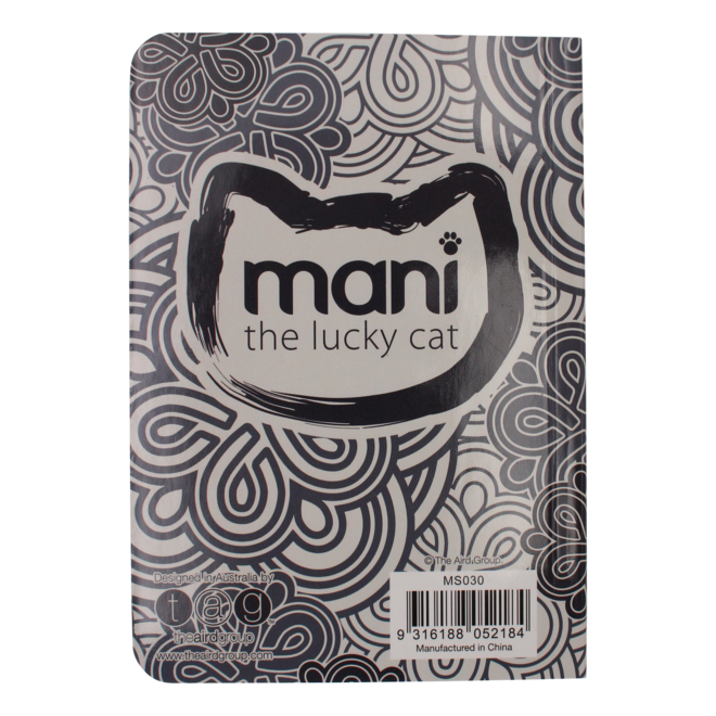 Mani the Lucky Cat  - Notitieboekje (diverse)