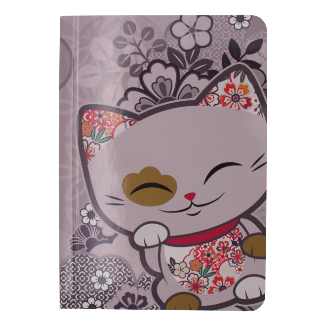 Mani the Lucky Cat  - Notebook small (various)