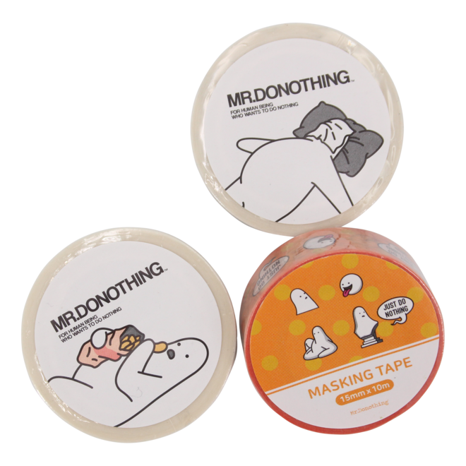 Mr.Donothing Masking / washi tape -Orange
