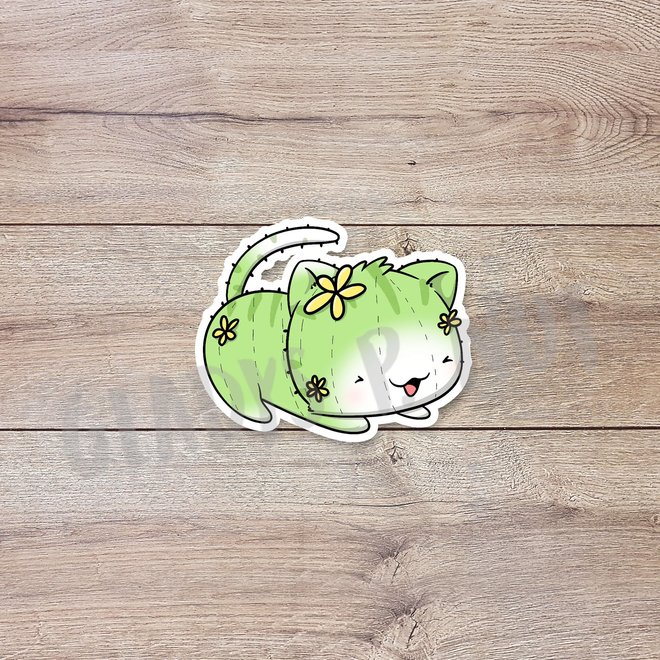 CutieSquad Stickerset - Cactus Cats
