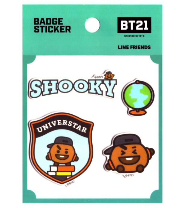 Bt Badge Sticker Shooky Cutestuff Nl