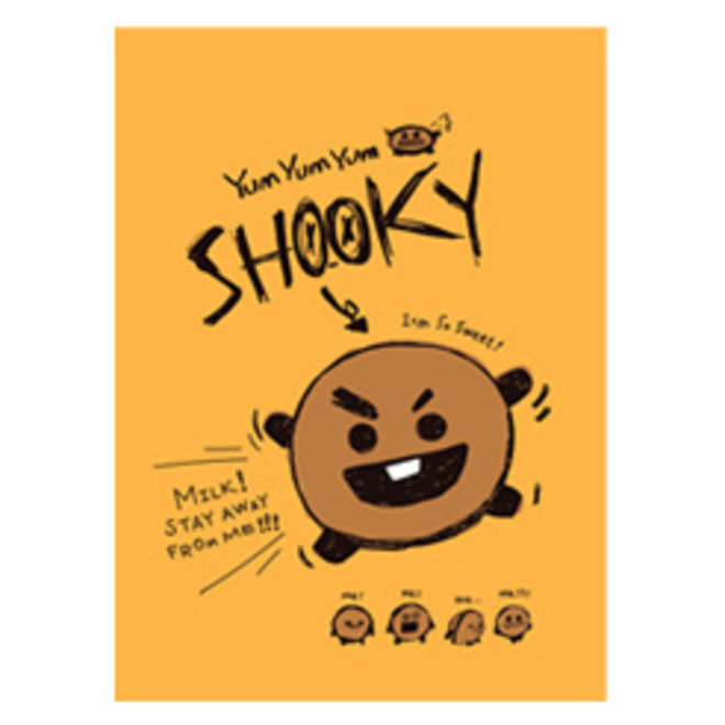 BT21 Notepad - SHOOKY