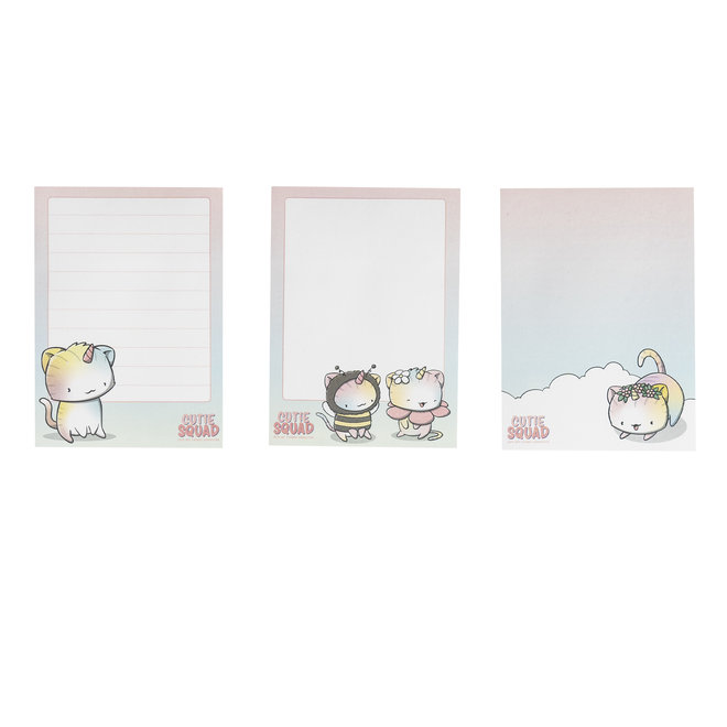 CutieSquad Sticky Notes - Unikitties Spring