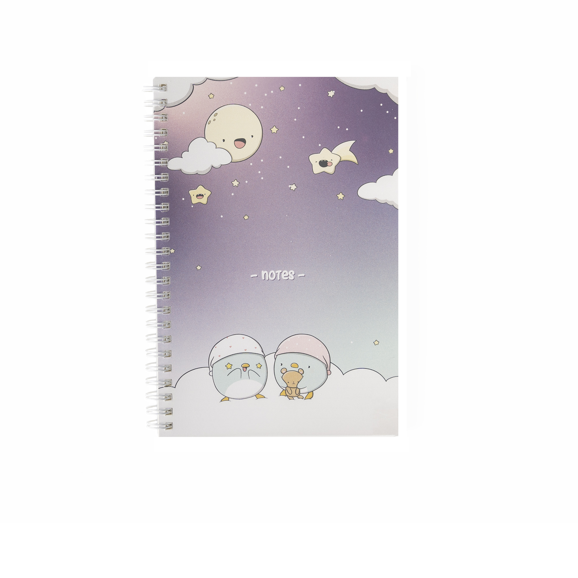 CutieSquad A5 Notebook - Penguins