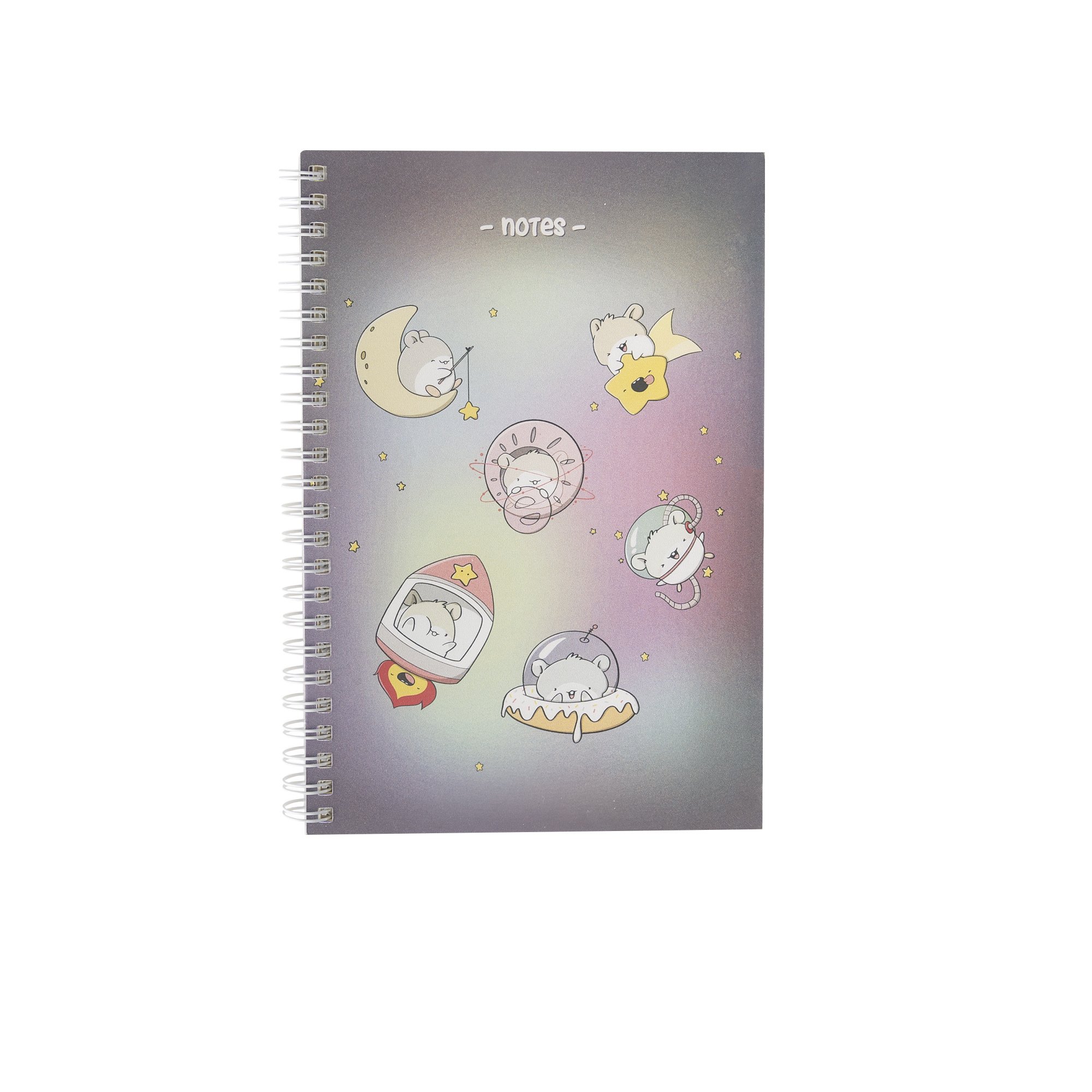 CutieSquad A5 Notebook - Space Hamsters