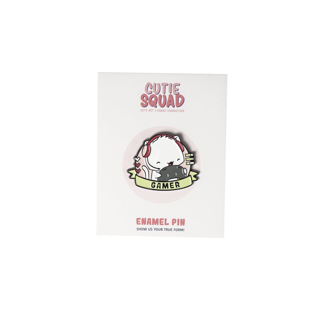 CutieSquad Enamel Pin - Gamer