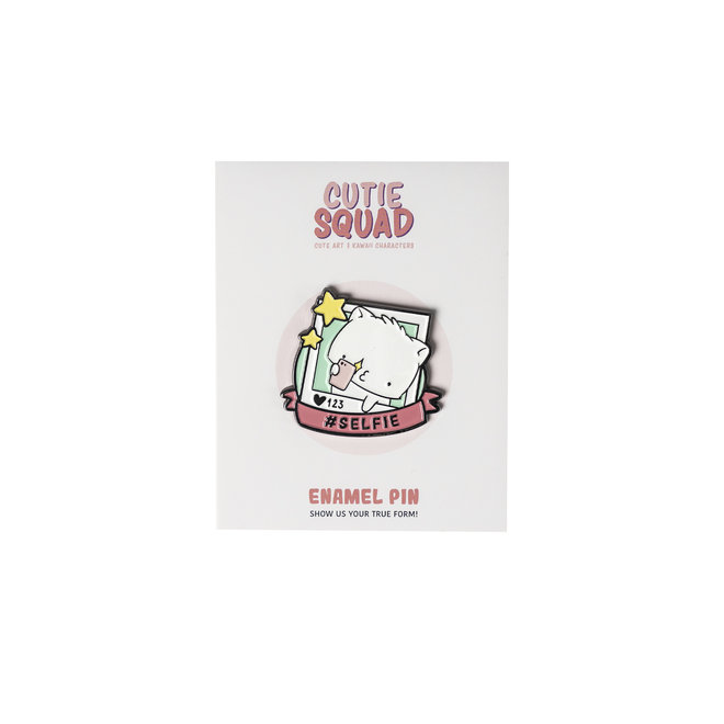 CutieSquad Enamel Pin - Selfie