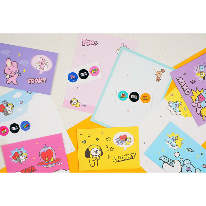 BT21 Briefpapier set B - RJ