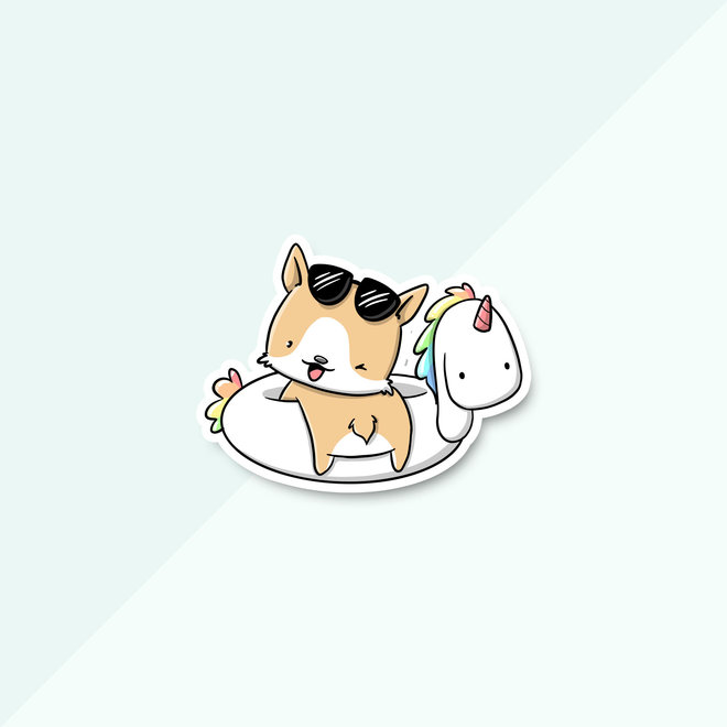 CutieSquad Stickerset - Dogs Poolfloat (LIMITED!)