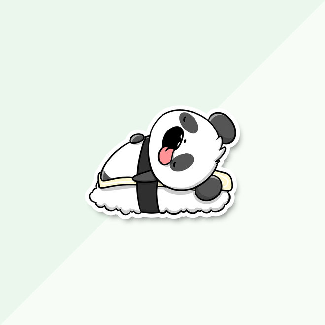 CutieSquad Sticker set - Sushi Pandas (LIMITED!)