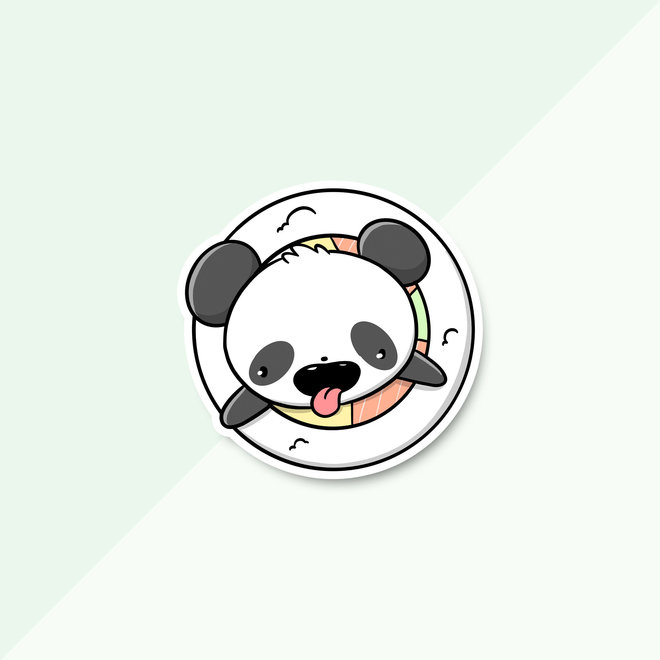 CutieSquad Sticker set - Sushi Pandas (LIMITED!)