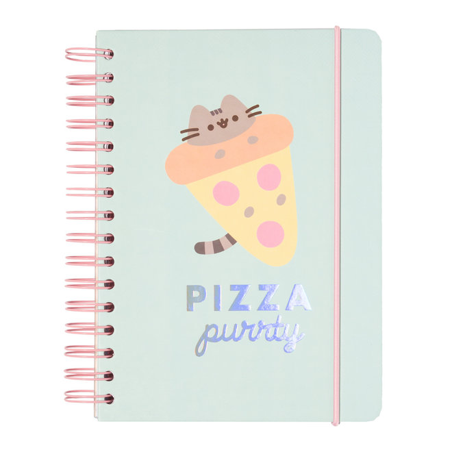 Pusheen hardcover bullet journal - Pizza purrty