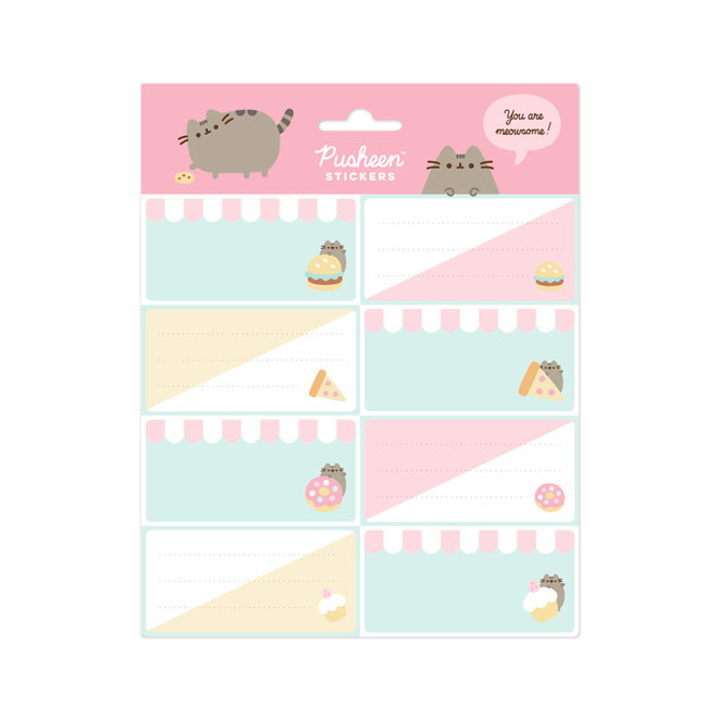 Pusheen labels - various