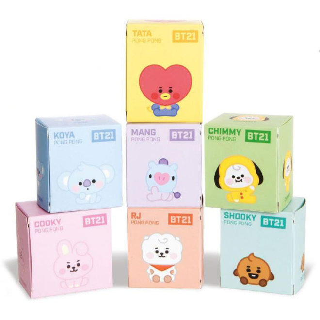 BT21 COOKY Baby Pong Pong 8 cm