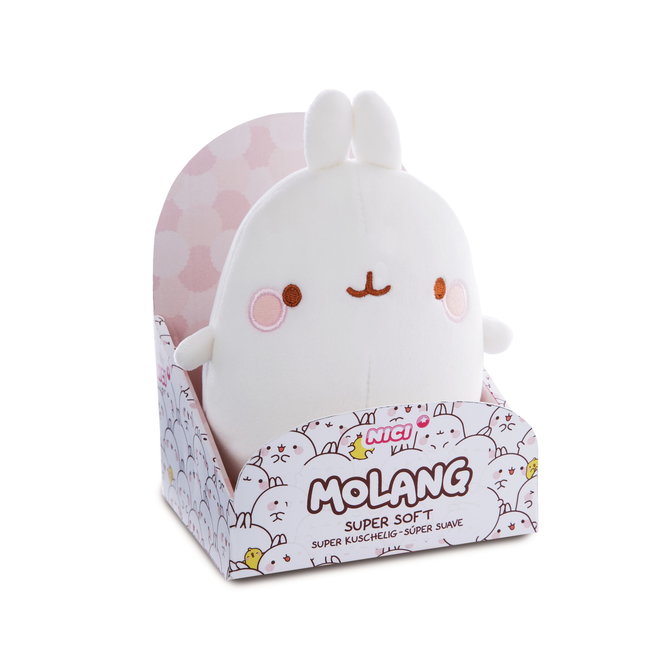 Peluche Molang - Peluche super douce Piu Piu - Hauteur 27 cm