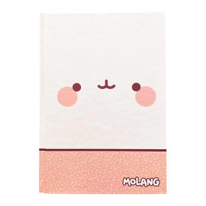 Molang hardcover A5 notebook lined