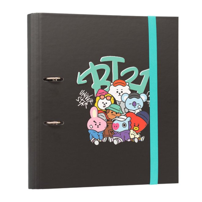 BT21 2 ring binder file (2 rings) - Street Mood