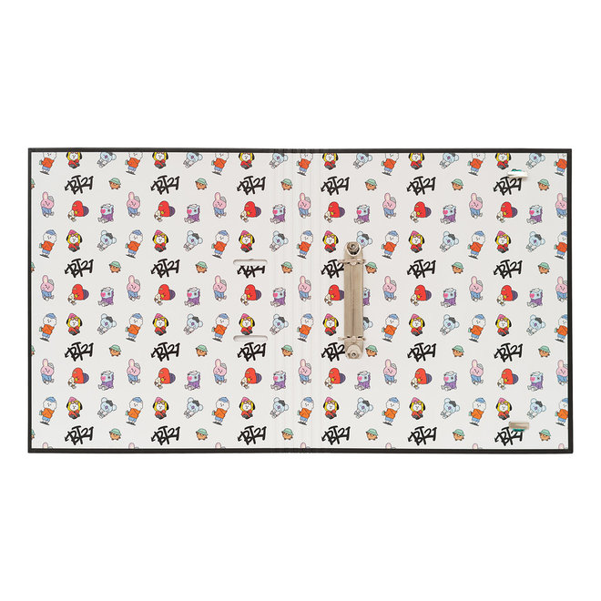 BT21 2 ring binder file (2 rings) - Street Mood