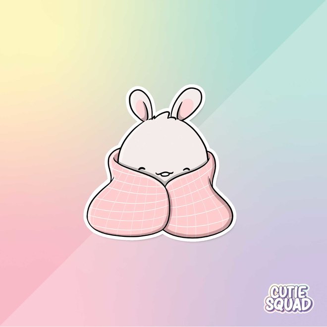 Sticker set - Kawaii Bunnies