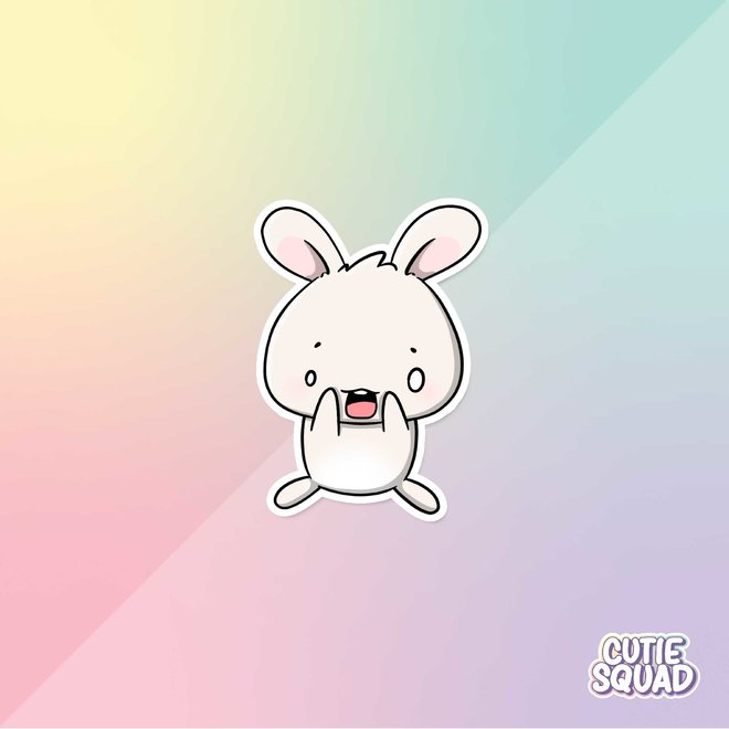 Sticker set - Kawaii Bunnies