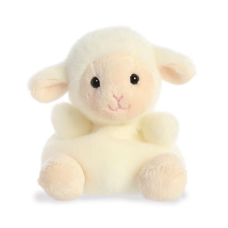 Palm Pals Lam knuffeltje - 13 cm