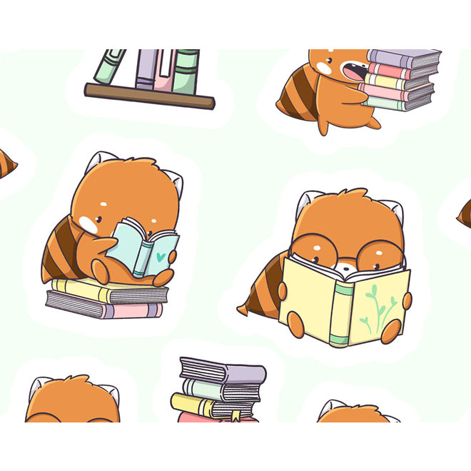 Sticker sheet - Booklovers