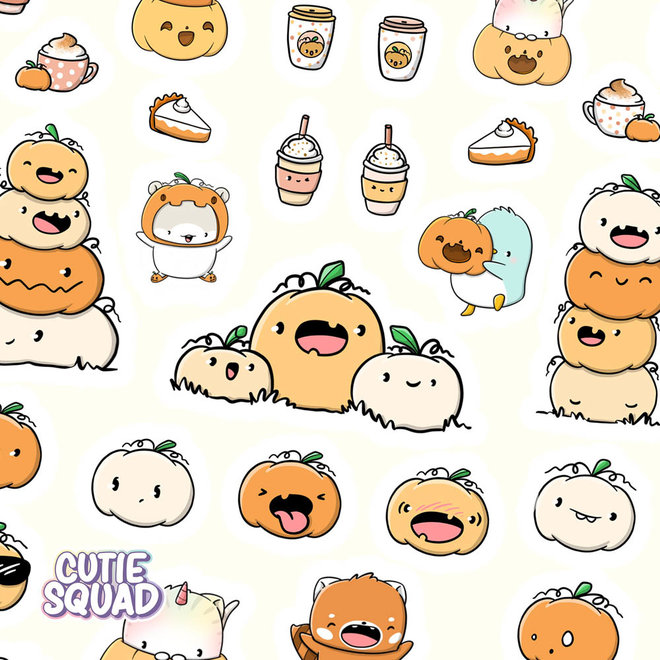 Sticker sheet - Pumpkin Party