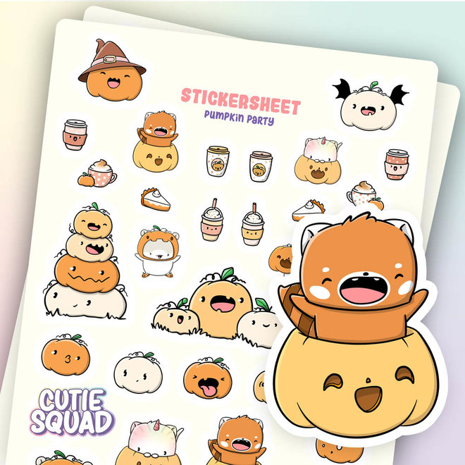 Stickervel - Pumpkin Party