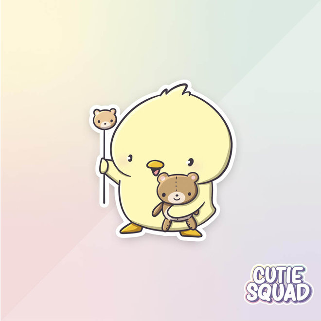 Sticker set -  Teddy Ducks