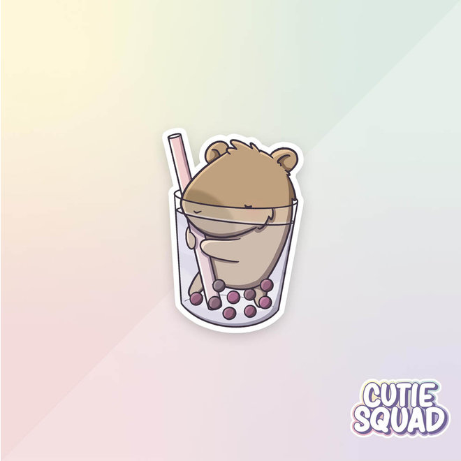 Stickerset - Capybara Bathing