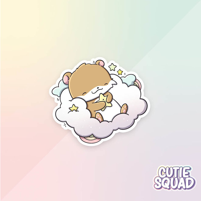 Sticker set - Cloudy Otters