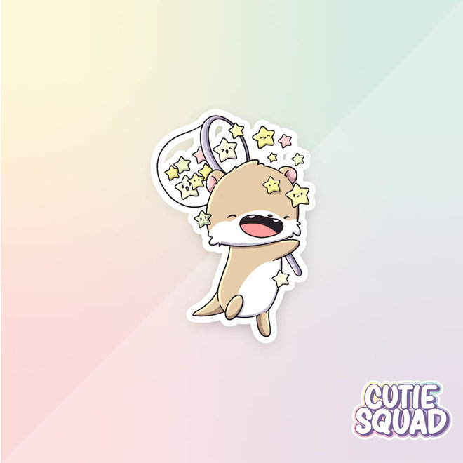 Sticker set - Cloudy Otters