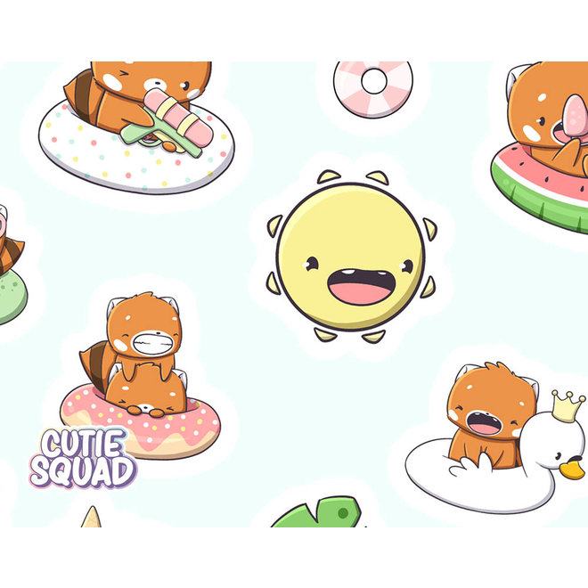 Sticker sheet - Pool Party