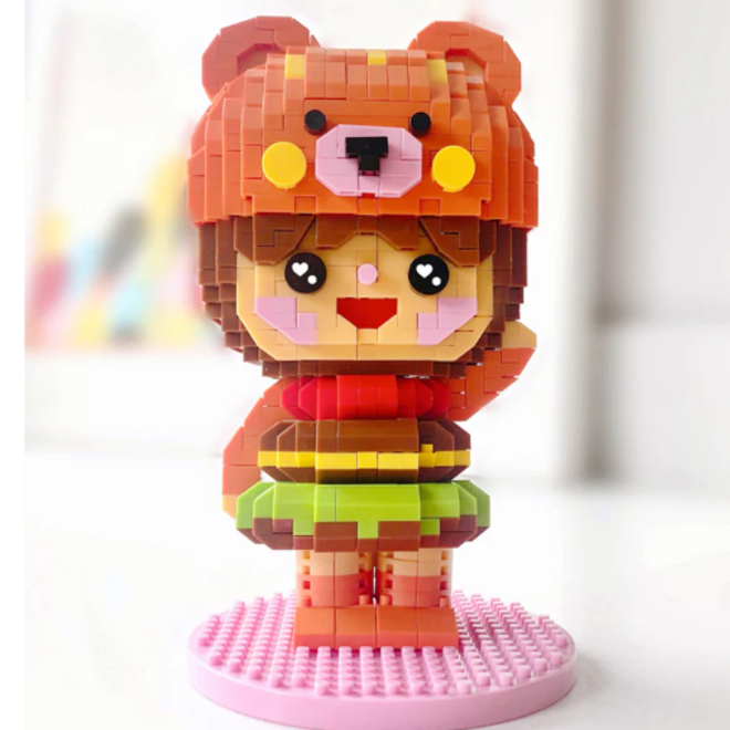 Mini Bricks - Burger Bear