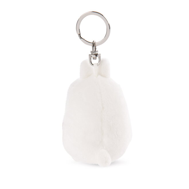 Molang keychain with clover - 8 cm