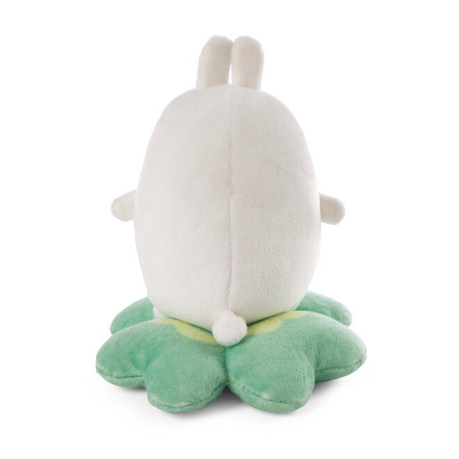 Molang plushie on cloverleaf - 12 cm