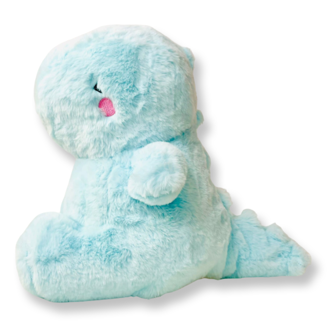 Yabu Fluffy Dino Blue plush - 27 cm