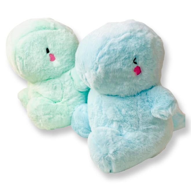 Yabu Fluffy Dino Blue plush - 27 cm