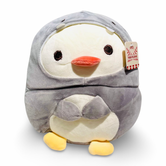 Yabu penguin plush grey - 25 cm