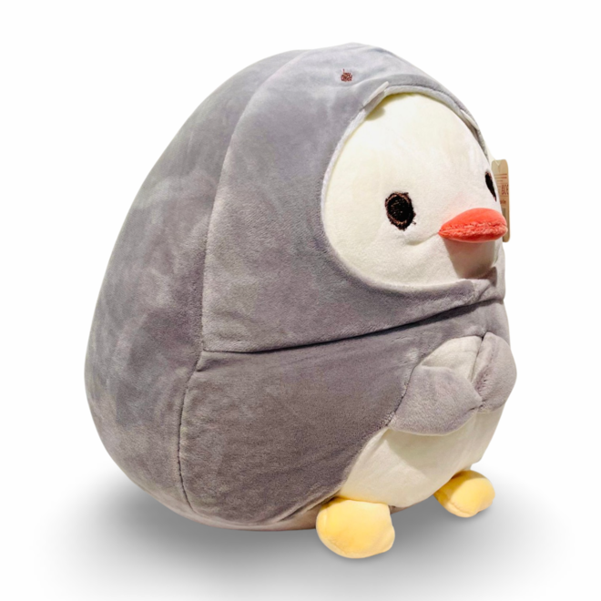 Yabu penguin plush grey - 25 cm