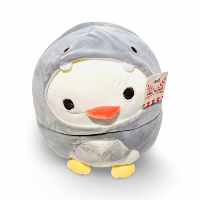 Yabu penguin plush grey - 25 cm