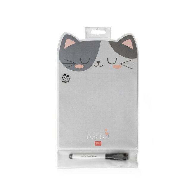 Magnetic whiteboard with marker - Kitty