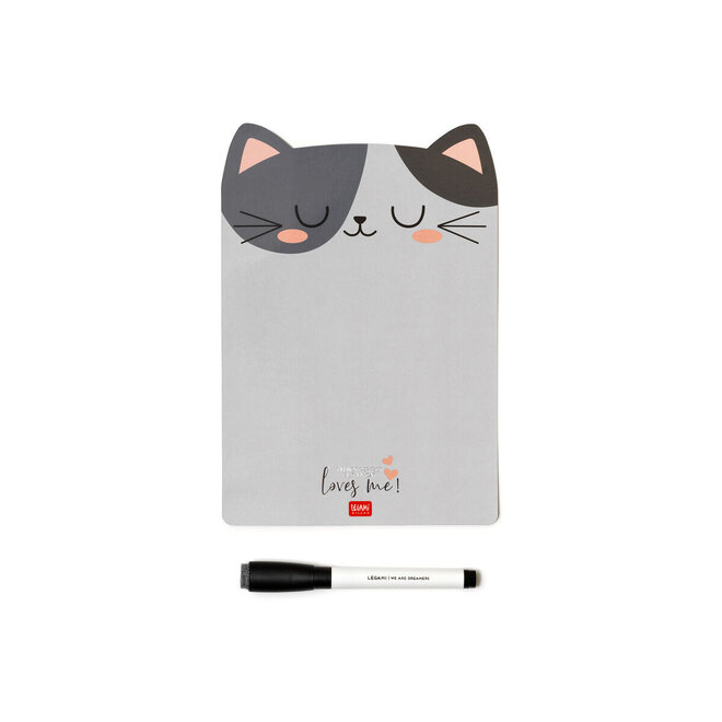 Magnetic whiteboard with marker - Kitty