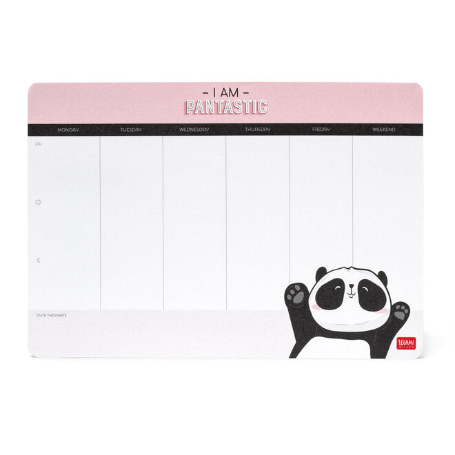 Paper mousepad notebook - Panda